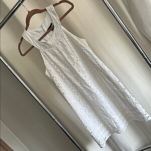 City Triangles Vintage White Floral Dress